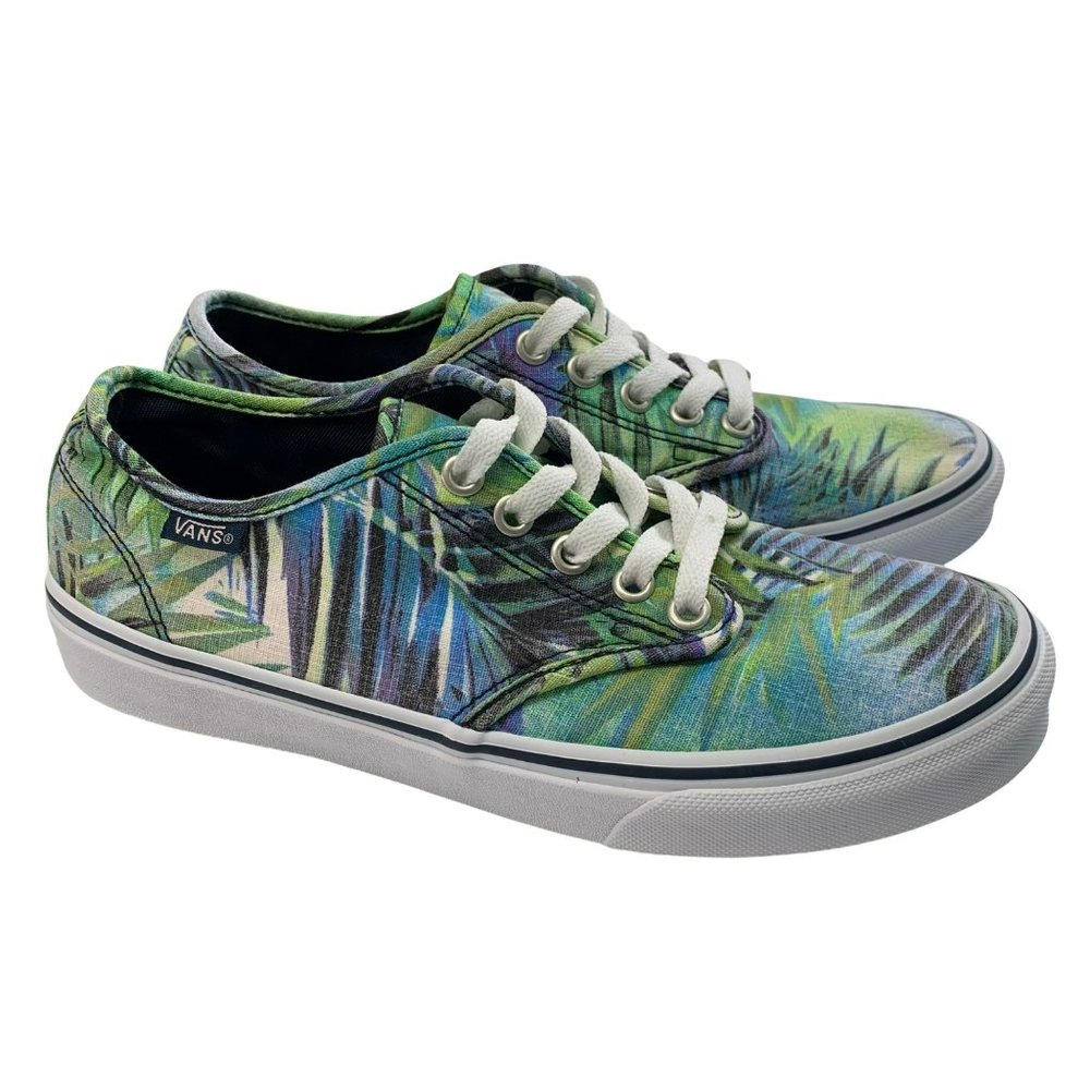 Vans Camden Multicolor Palm Low-Top Sneakers Size 7